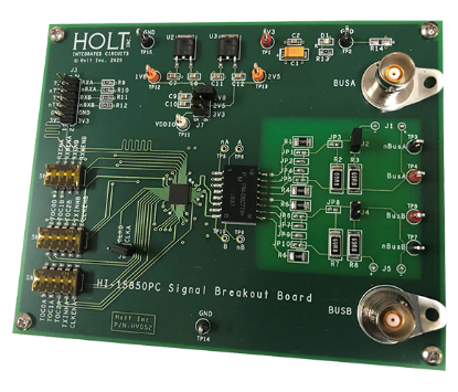 Picture of ADK-15850: HI-15850 Transceiver Demonstration Board