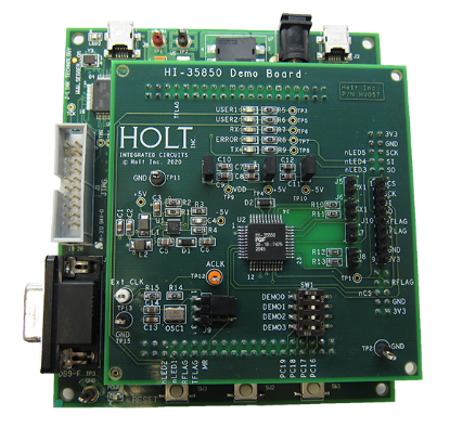 Picture of ADK-35850: ARINC 429 Single Receiver, Single Transmitter Evaluation Board